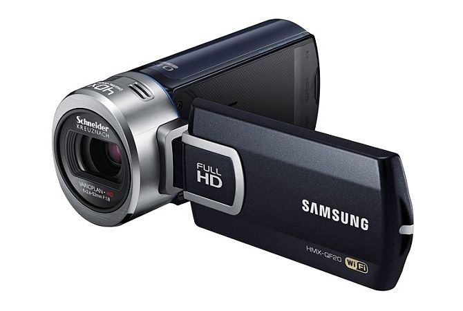 Обзор видеокамеры Samsung QF20