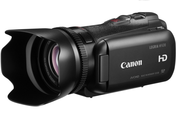 Обзор видеокамеры Canon HF G10