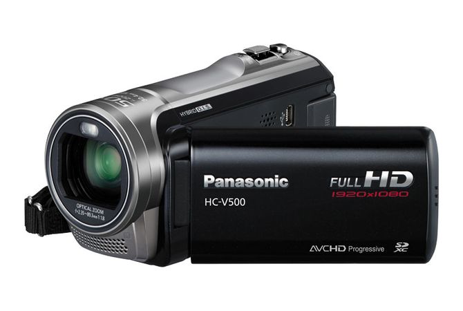 Обзор видеокамеры Panasonic HC-V500