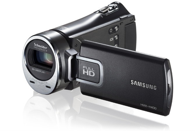 Обзор видеокамеры Samsung H400BP